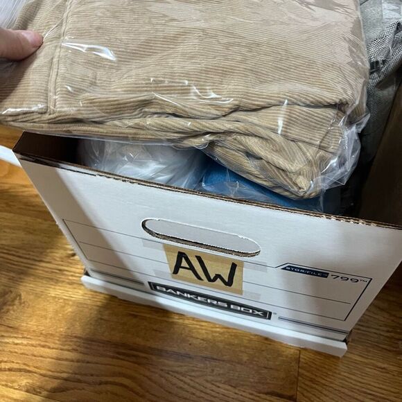 Alan Flusser Mens Corduroy blazer Size 42L Cotton Tan Brown Sport Coat - Picture 15 of 15